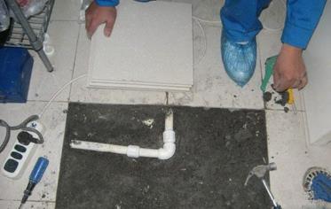 唐山市漏水维修 河北邯郸卫生间地面漏水维修案例